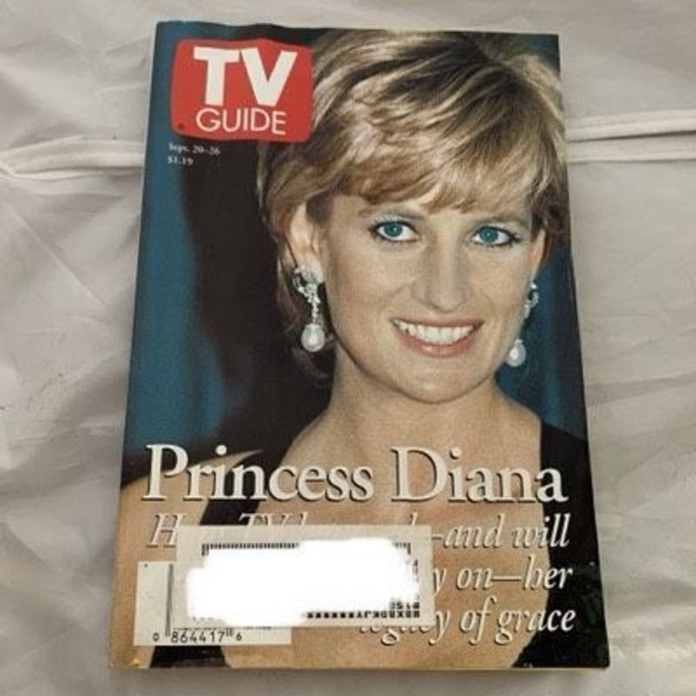 TV Guide Sept. 20-26 1997 Princess Diana